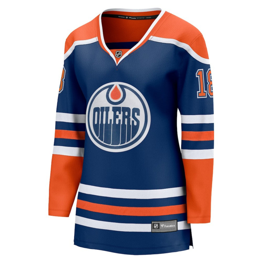 Zach Hyman Edmonton Oilers Fanatics Women's Home Breakaway Player Jersey -  NHL Jerseys