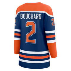 Evan Bouchard Edmonton Oilers Fanatics Women's Home Breakaway Player Jersey -  NHL Jerseys