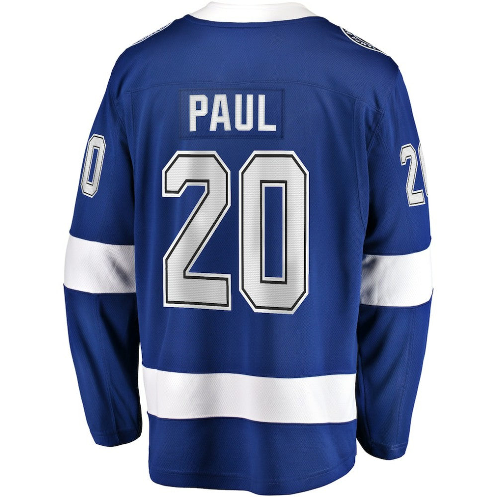 Nicholas Paul Tampa Bay Lightning Fanatics Home Breakaway Player Jersey -  NHL Jerseys