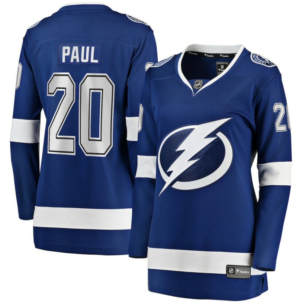 Nicholas Paul Tampa Bay Lightning Fanatics Women's Home Breakaway Player Jersey -  NHL Jerseys