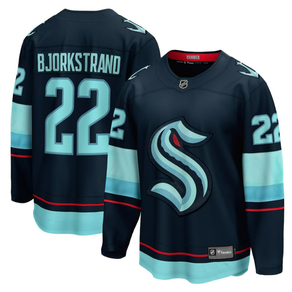 Oliver Bjorkstrand Seattle Kraken Fanatics Home Breakaway Player Jersey -  NHL Jerseys
