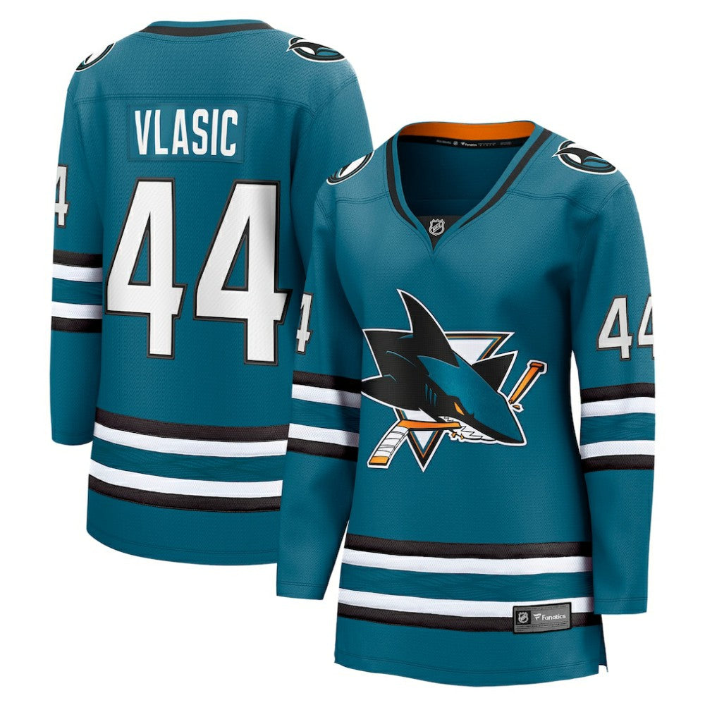 Marc-Edouard Vlasic San Jose Sharks Fanatics Women's Home Breakaway Player Jersey -  NHL Jerseys