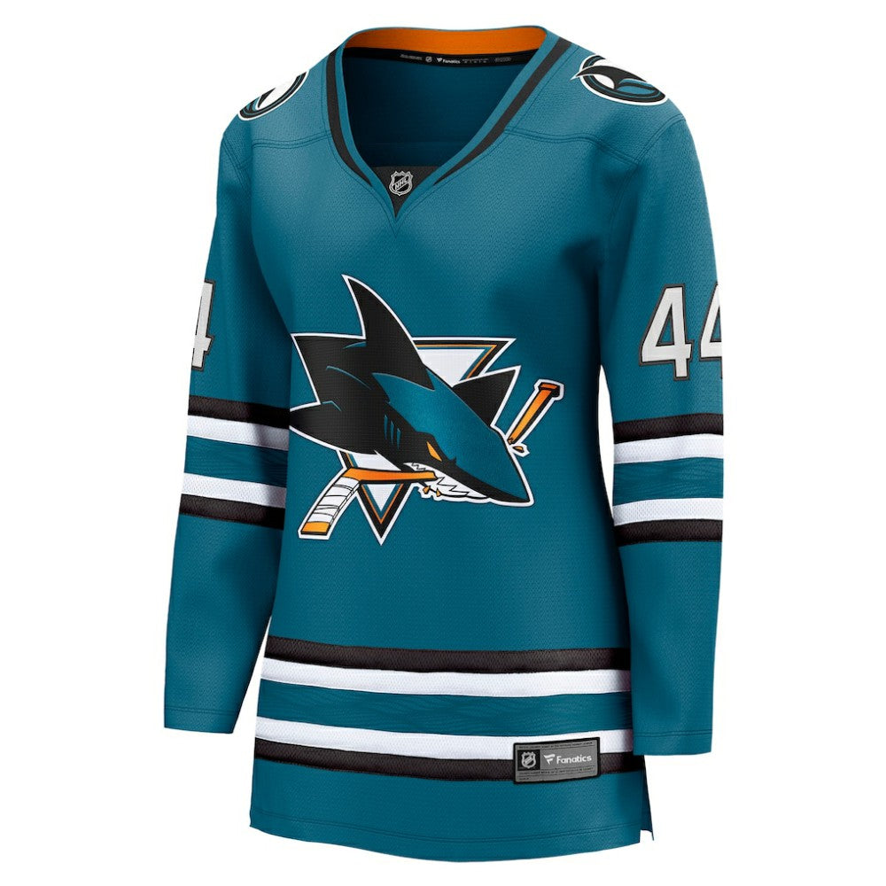 Marc-Edouard Vlasic San Jose Sharks Fanatics Women's Home Breakaway Player Jersey -  NHL Jerseys