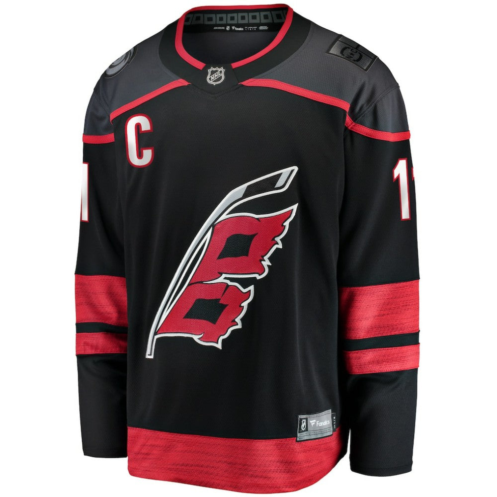 Jordan Staal Carolina Hurricanes Fanatics Home Captain Patch Breakaway Player Jersey -  NHL Jerseys