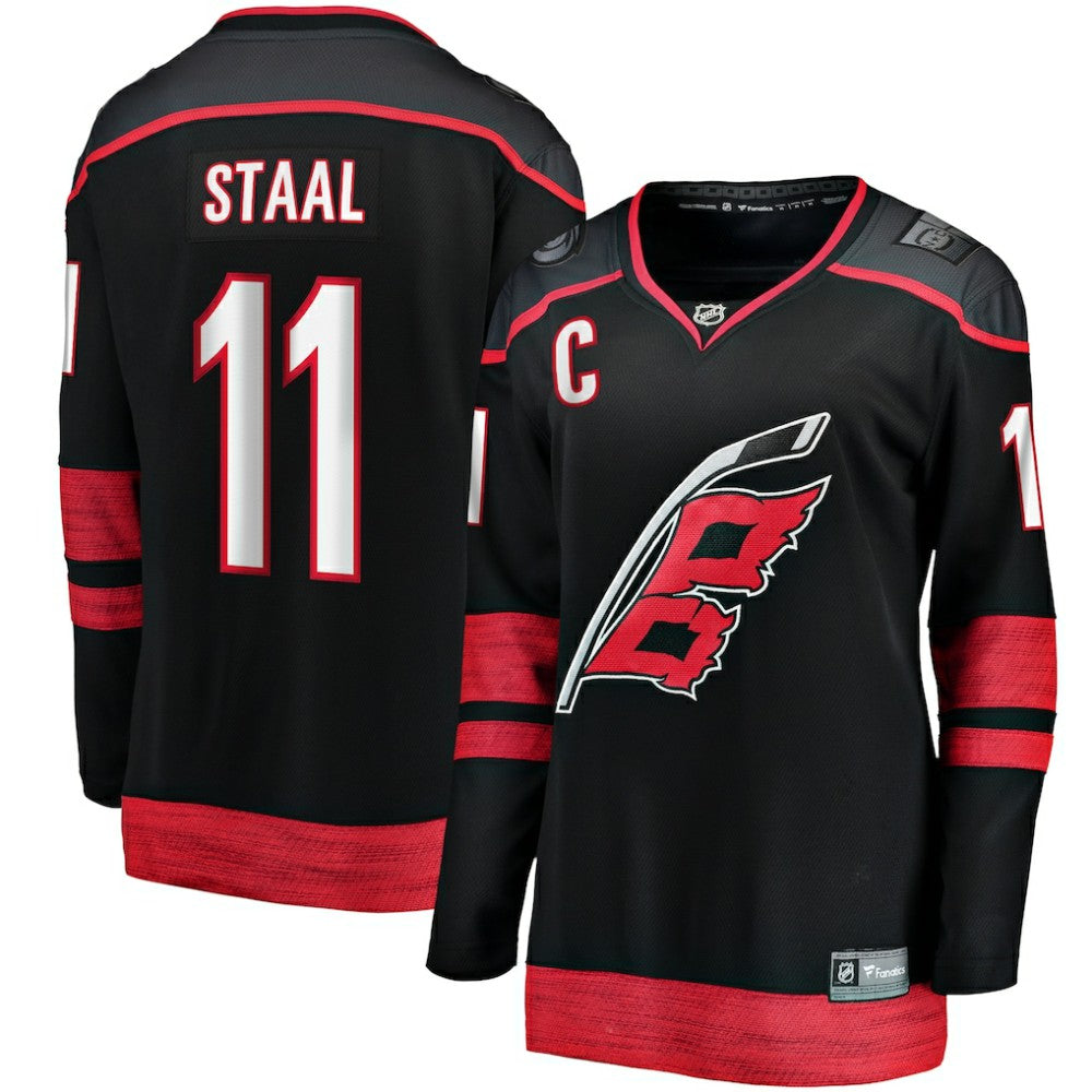 Jordan Staal Carolina Hurricanes Fanatics Women's Home Captain Patch Breakaway Player Jersey -  NHL Jerseys