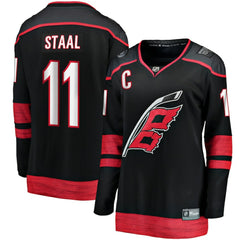 Jordan Staal Carolina Hurricanes Fanatics Women's Home Captain Patch Breakaway Player Jersey -  NHL Jerseys