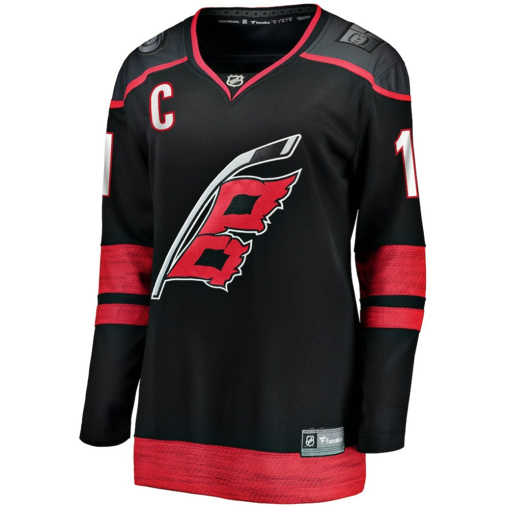 Jordan Staal Carolina Hurricanes Fanatics Women's Home Captain Patch Breakaway Player Jersey -  NHL Jerseys