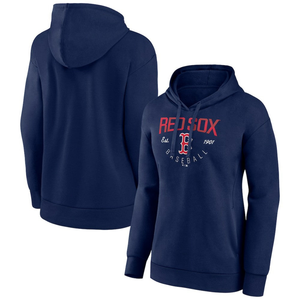Boston Red Sox Women's Team Live For It Pullover Hoodie - MLB Hoodies