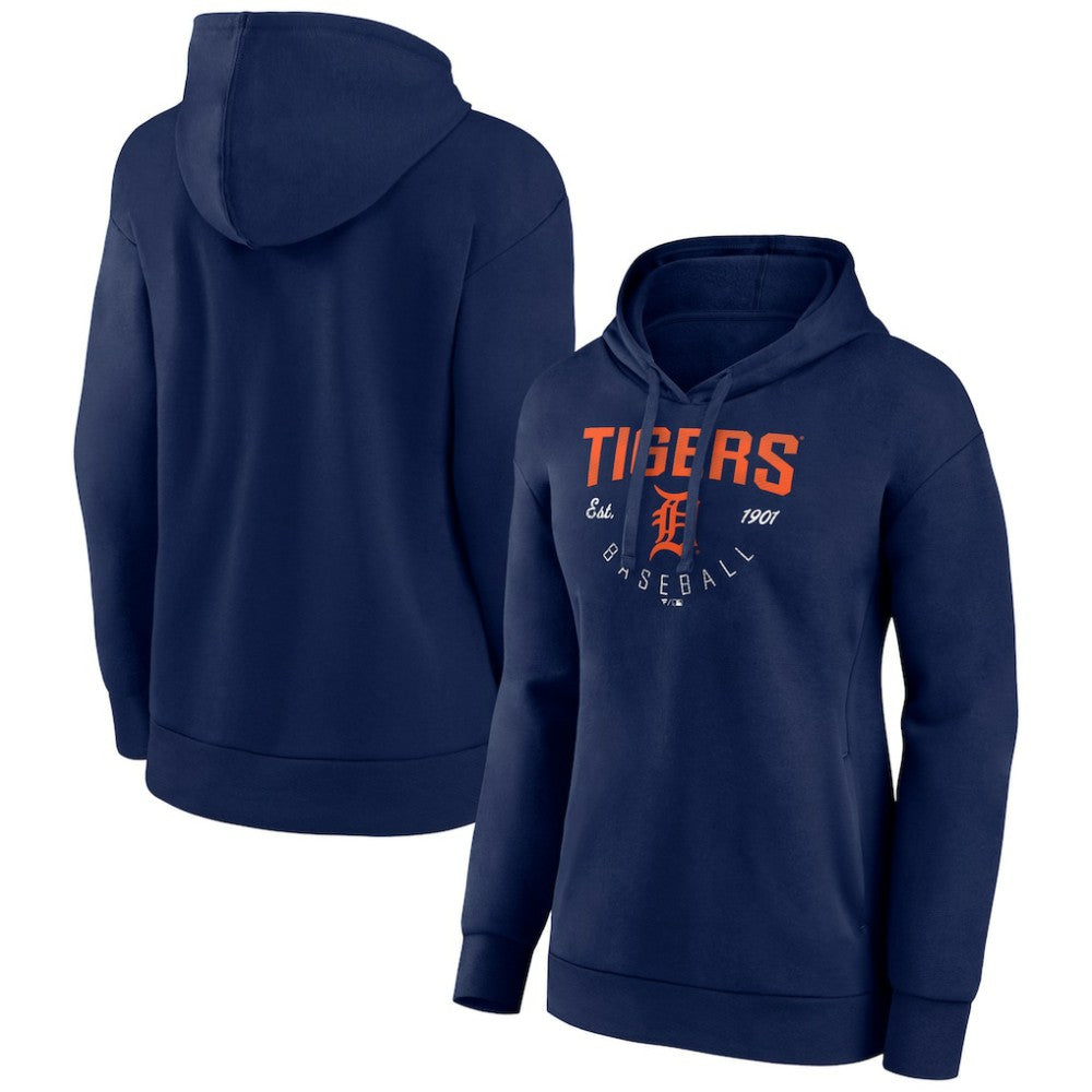 Detroit Tigers Women's Team Live For It Pullover Hoodie - MLB Hoodies