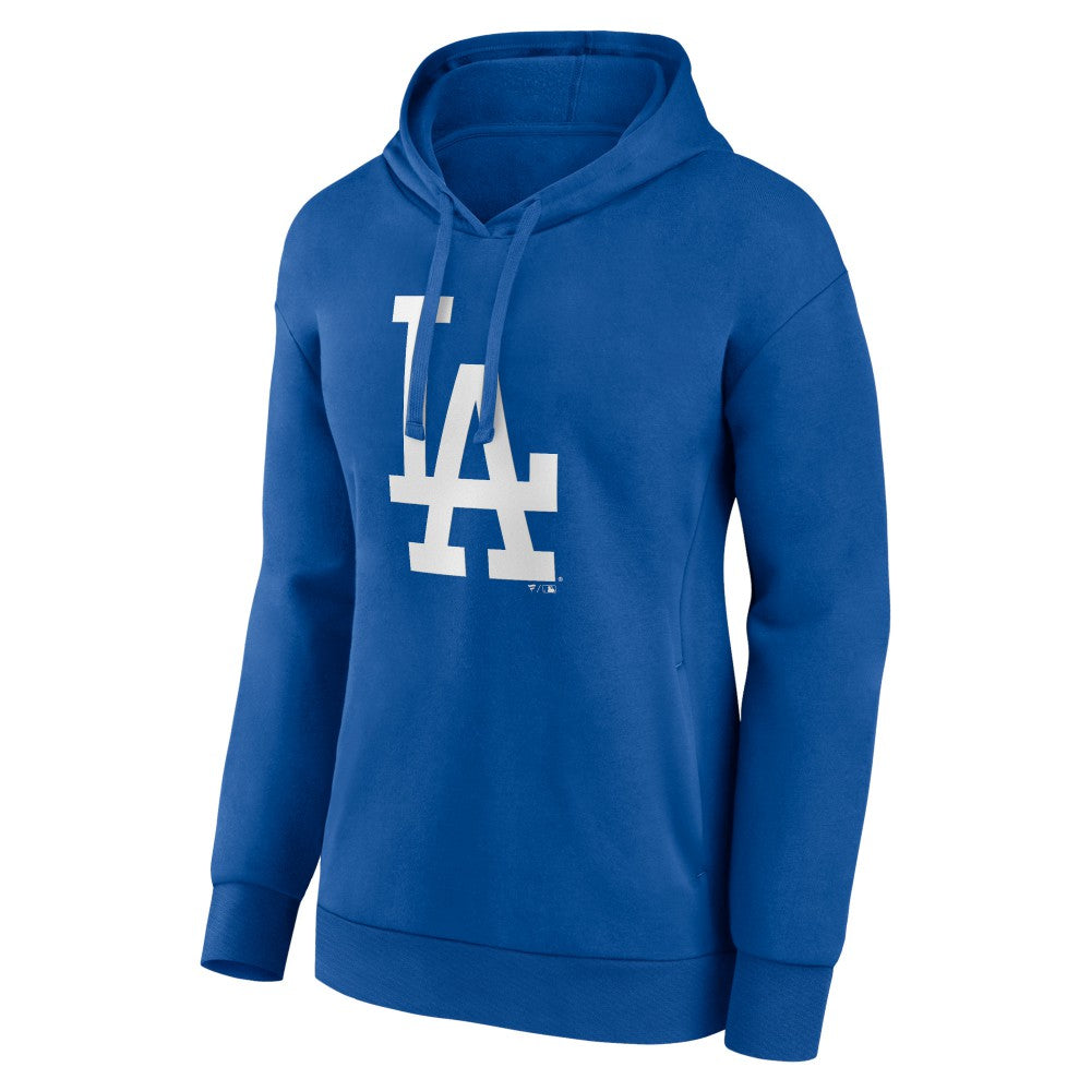 Los Angeles Dodgers Women's Core Logo Pullover Hoodie - MLB Hoodies