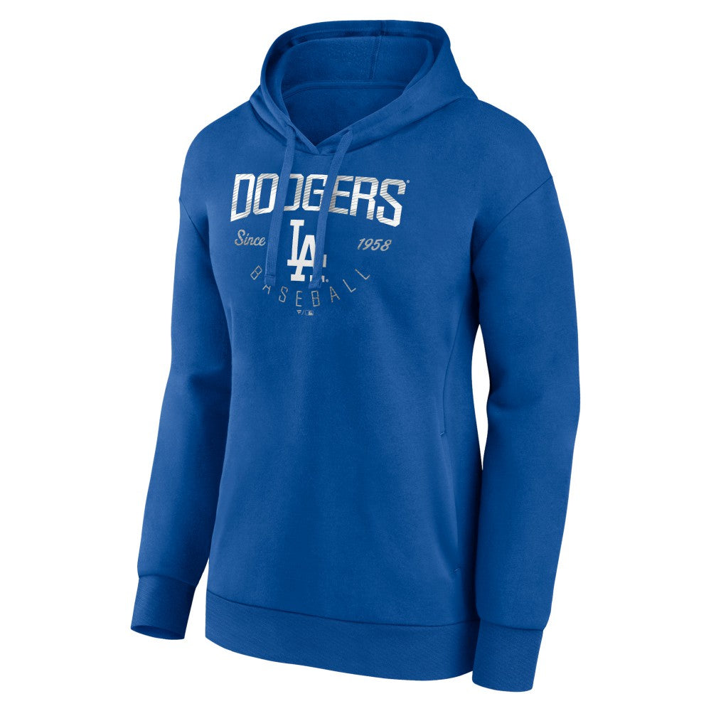 Los Angeles Dodgers Women's Team Live For It Pullover Hoodie - MLB Hoodies