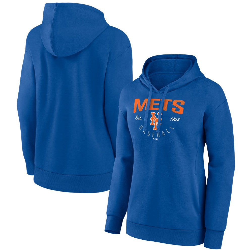 New York Mets Women's Team Live For It Pullover Hoodie - MLB Hoodies