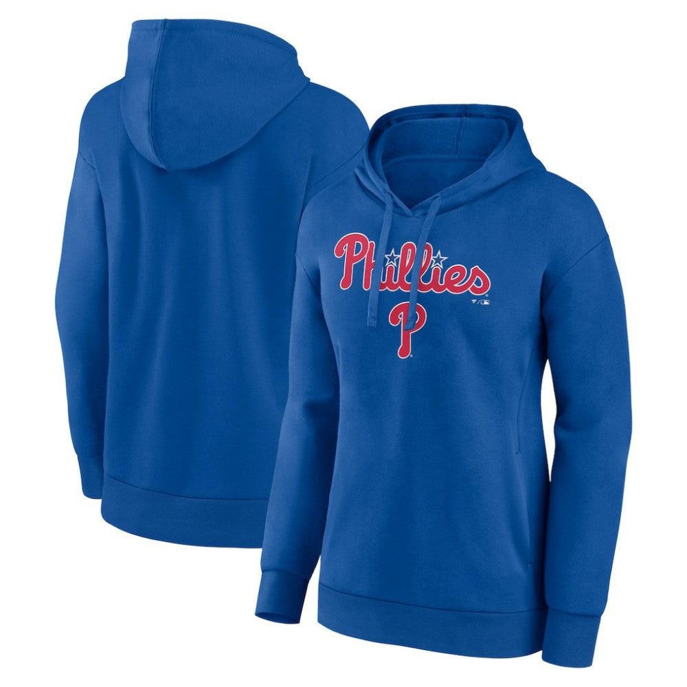 Philadelphia Phillies Women's Team Lockup Pullover Hoodie - MLB Hoodies