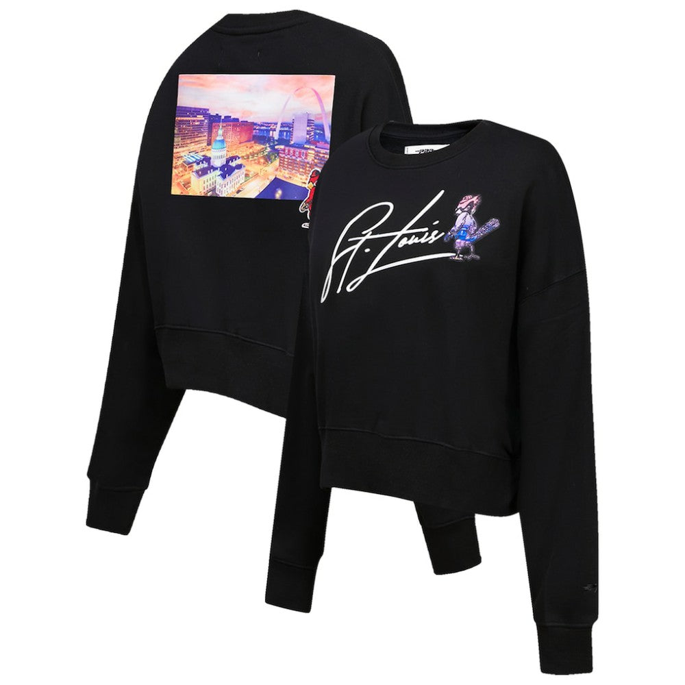St. Louis Cardinals Pro Standard Women's City Scape Pullover Sweatshirt - MLB Pullover