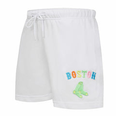 Boston Red Sox Pro Standard Women's Washed Neon Shorts - MLB Shorts