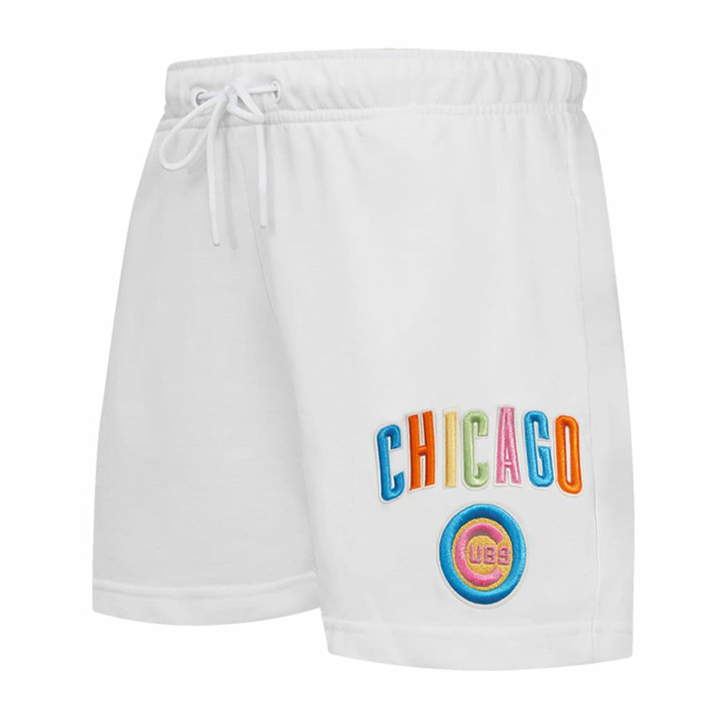 Chicago Cubs Pro Standard Women's Washed Neon Shorts - MLB Shorts