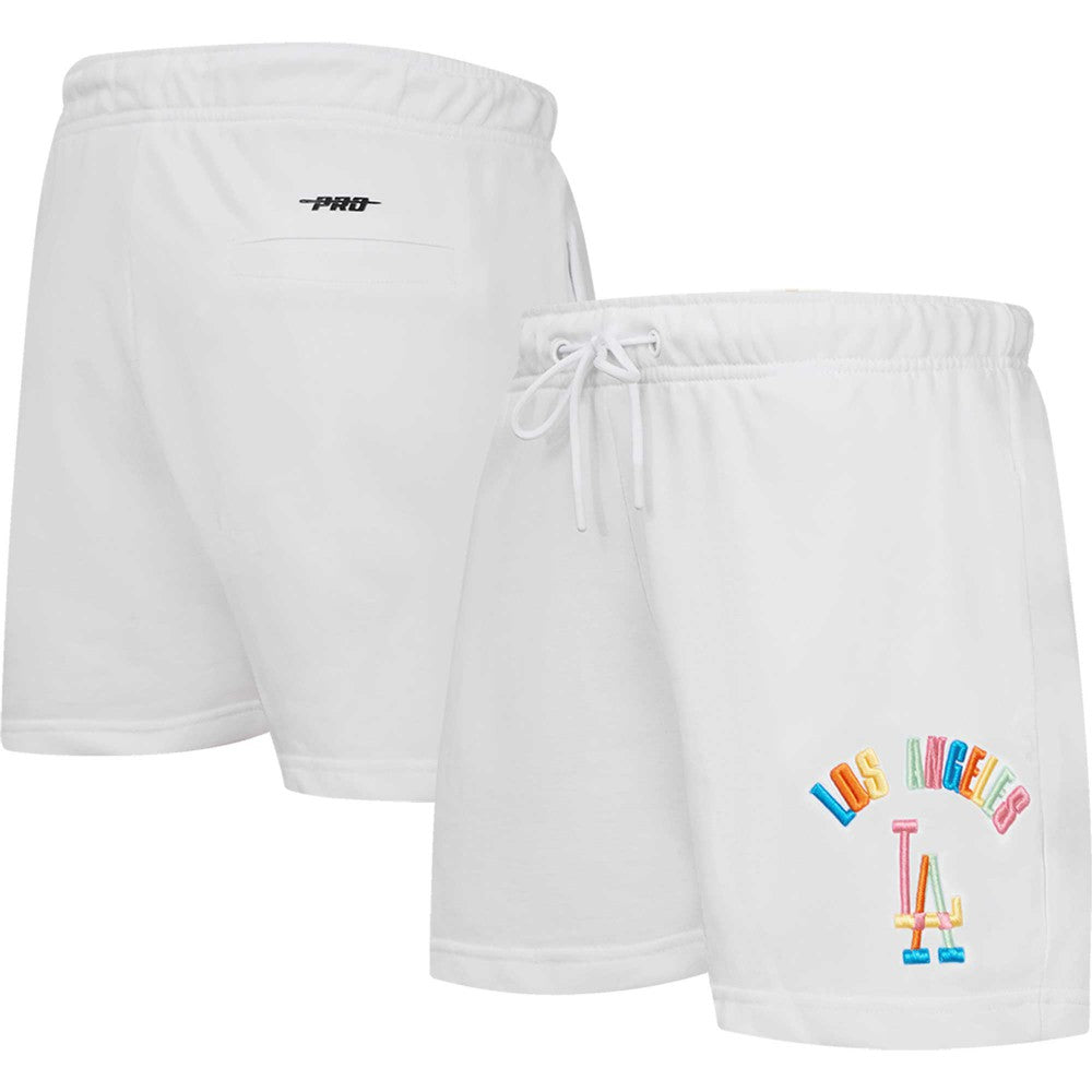 Los Angeles Dodgers Pro Standard Women's Washed Neon Shorts - MLB Shorts
