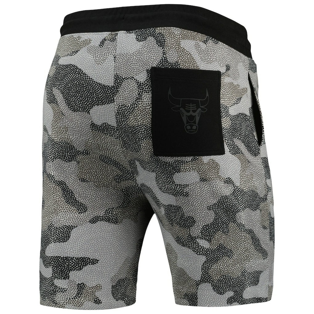 Black Chicago Bulls NBA x Hugo Boss Slam Camo Shorts | NBA