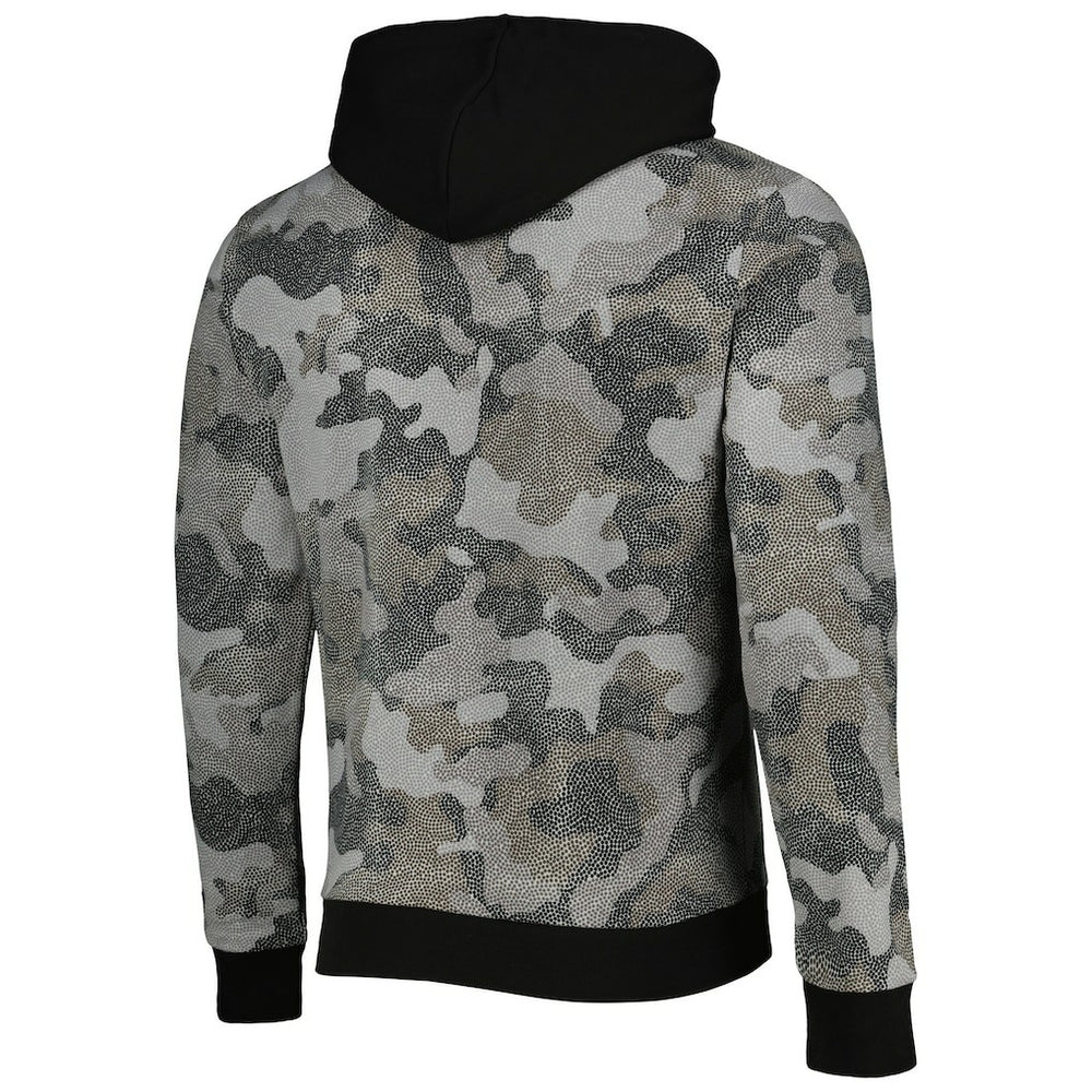 Black Brooklyn Nets Hugo Boss Camo Pullover Hoodie | NBA