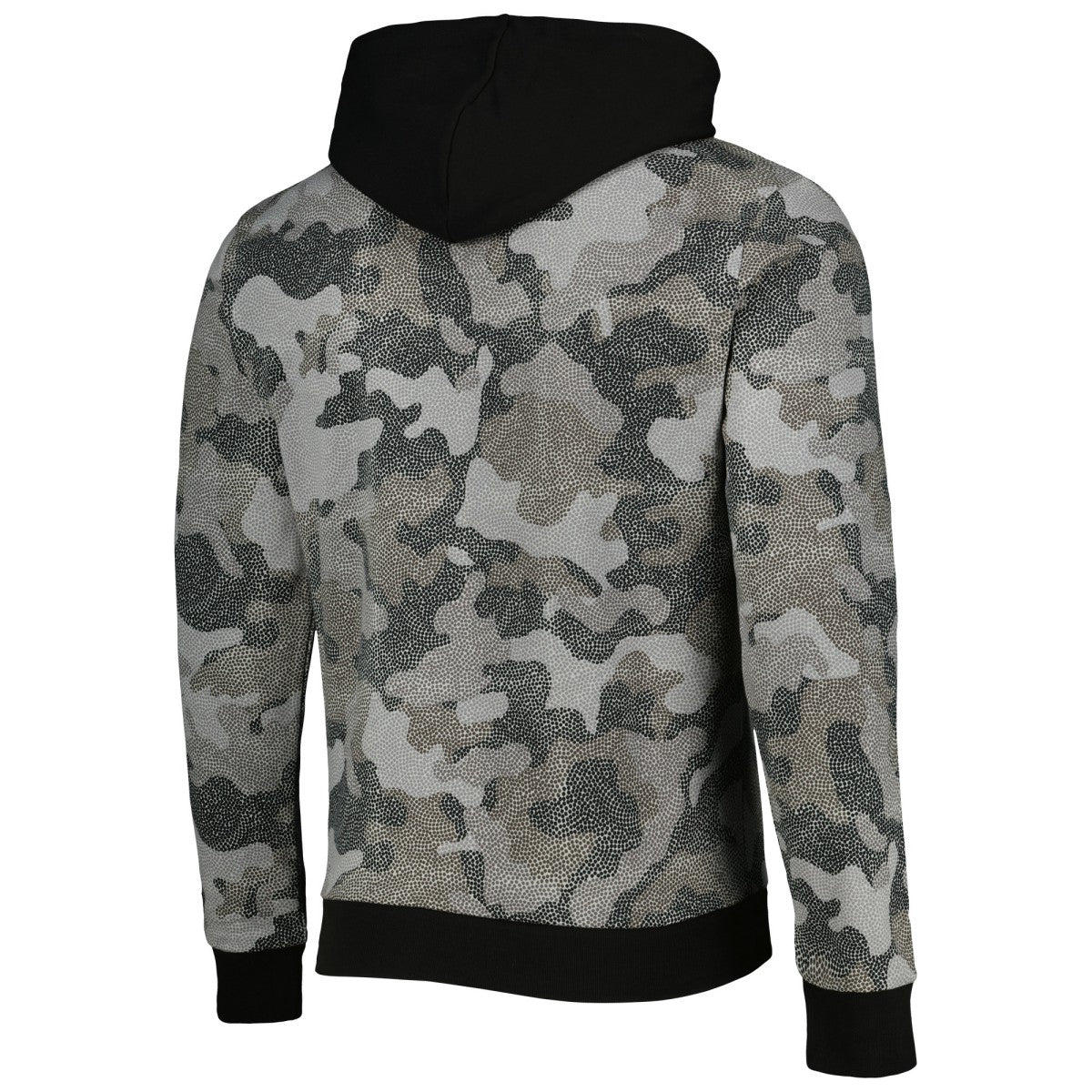Black Toronto Raptors Hugo Boss Camo Pullover Hoodie | NBA