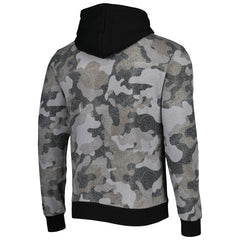 Black Miami Heat Hugo Boss Camo Pullover Hoodie | NBA