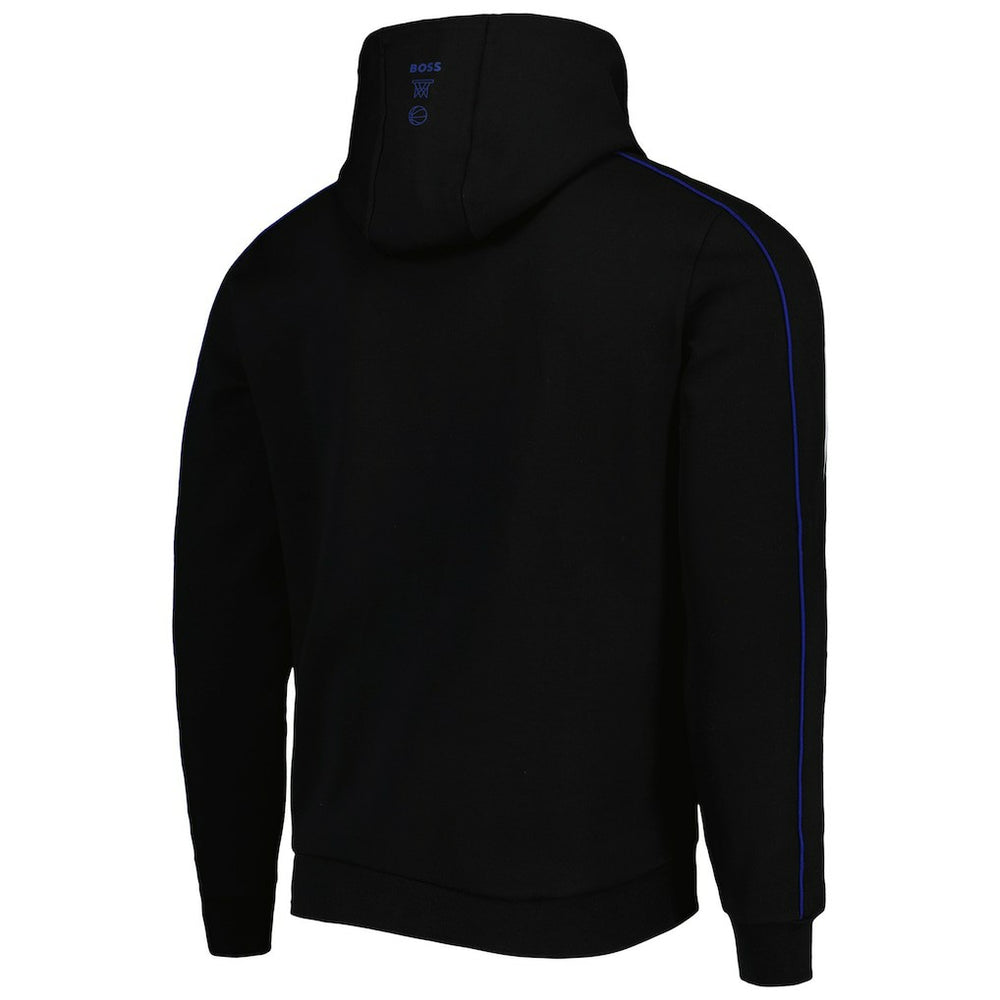 Black Philadelphia 76ers NBA x Hugo Boss Team Bounce Tri-Blend Pullover Hoodie | NBA