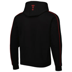 Black Atlanta Hawks NBA x Hugo Boss Team Bounce Tri-Blend Pullover Hoodie | NBA