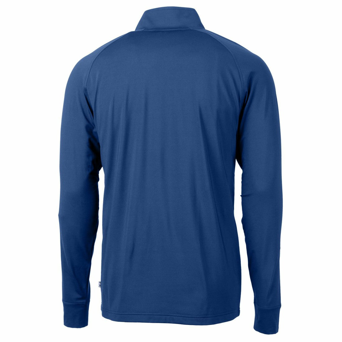 Denver Broncos Cutter & Buck Adapt Eco Knit Stretch Recycled Big & Tall Quarter-Zip Throwback Pullover Top | NFL New