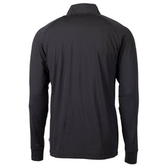 Cleveland Browns Cutter & Buck Adapt Eco Knit Stretch Recycled Big & Tall Quarter-Zip Throwback Pullover Top | NFL US