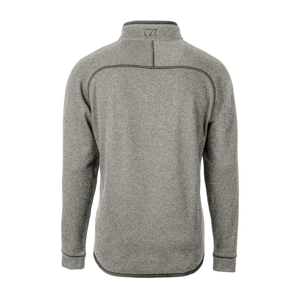 Chicago Bears Cutter & Buck Mainsail Sweater-Knit Big & Tall Half-Zip Pullover Jacket | NFL Online