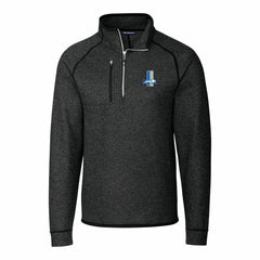 Detroit Lions Cutter & Buck Mainsail Sweater-Knit Big & Tall Half-Zip Pullover Jacket | NFL Online