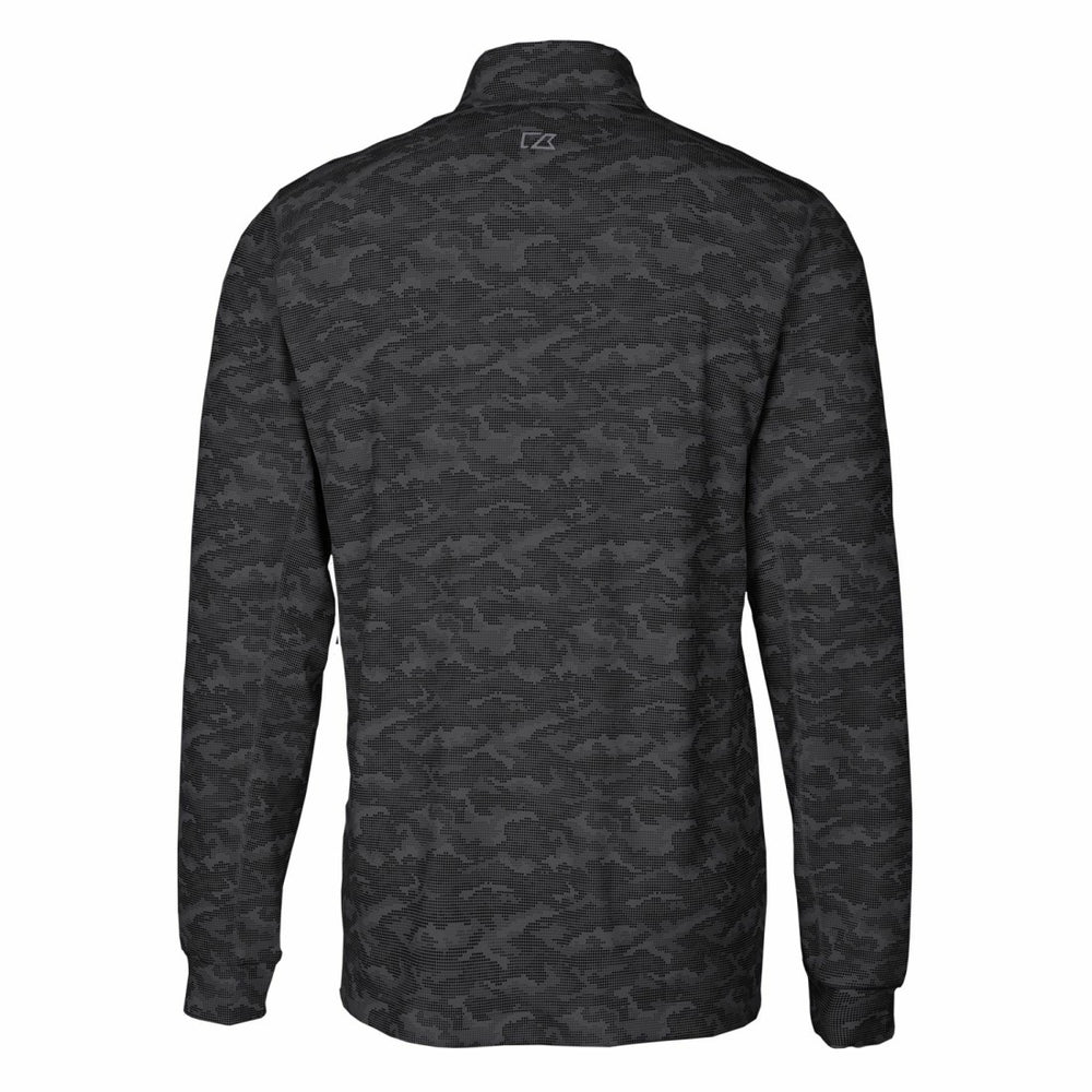 Tampa Bay Buccaneers Cutter & Buck Throwback Logo Big & Tall Traverse Camo Print Stretch Quarter-Zip Pullover Top | NFL US
