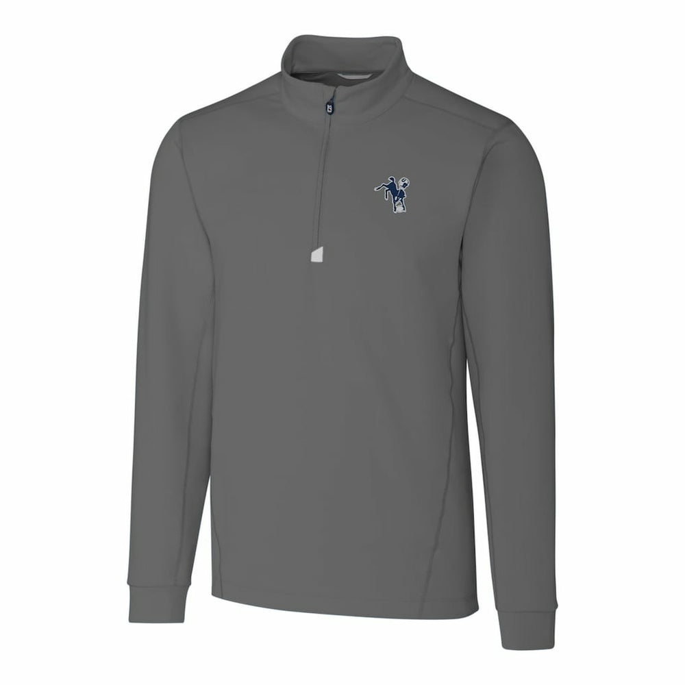 Indianapolis Colts Cutter & Buck Throwback Logo Traverse Stretch Quarter-Zip Big & Tall Pullover Top | NFL Near me