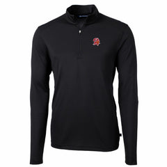 Tampa Bay Buccaneers Cutter & Buck Throwback Logo Virtue Eco Pique Recycled Quarter-Zip Big & Tall Pullover Top | NFL Discount