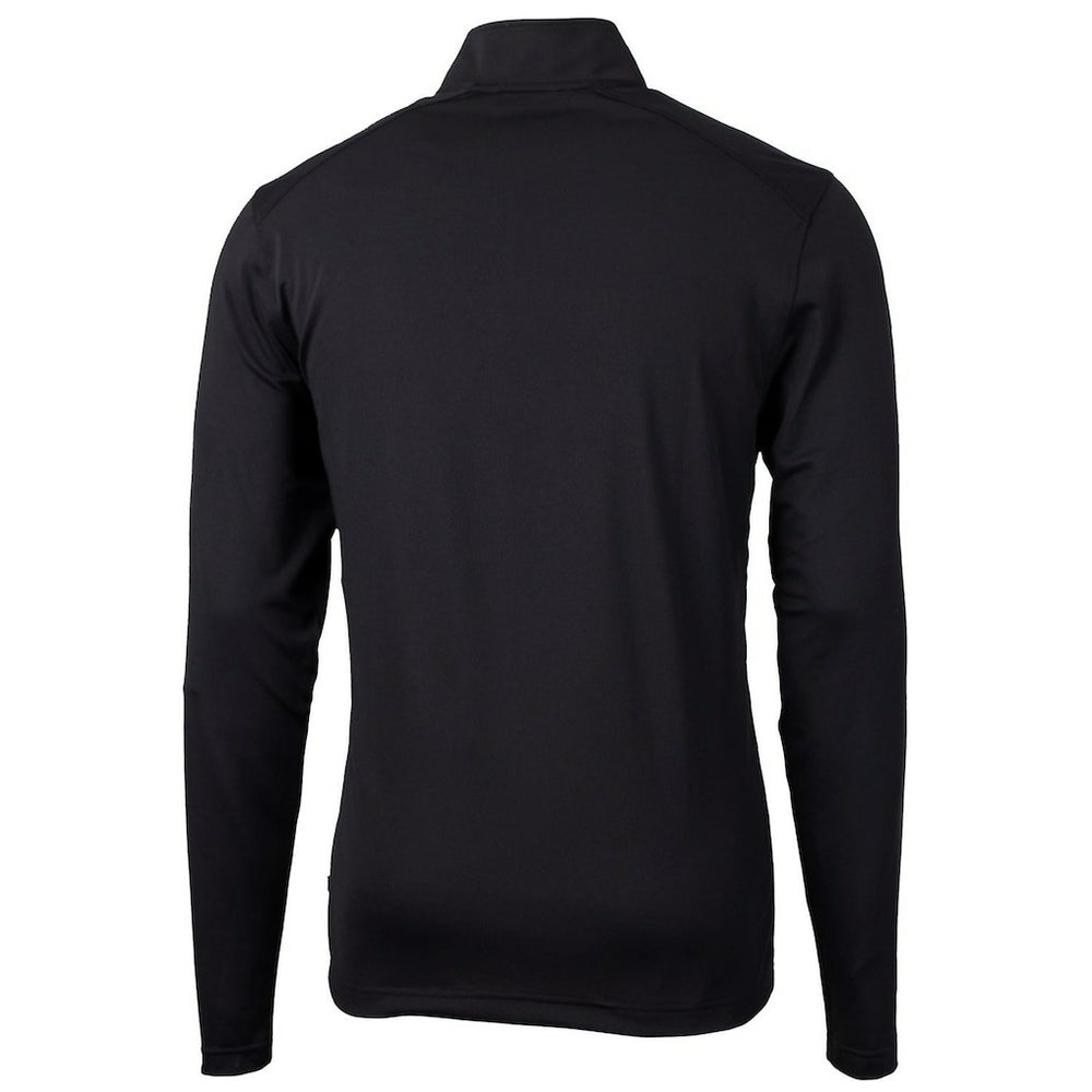 New England Patriots Cutter & Buck Throwback Logo Virtue Eco Pique Recycled Quarter-Zip Big & Tall Pullover Top | NFL Online