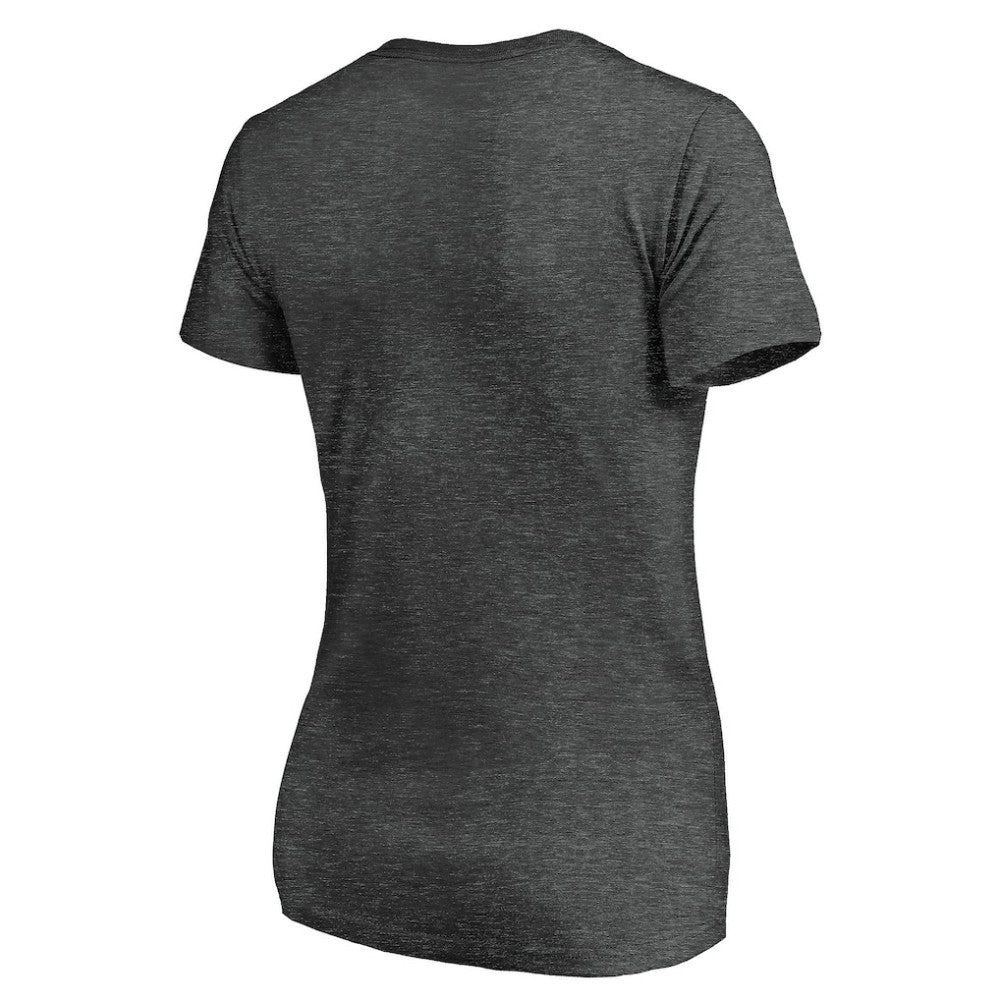 Atlanta Braves Women's Team Lockup V-Neck T-Shirt - MLB T-shirts