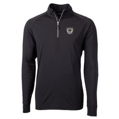 Las Vegas Raiders Cutter & Buck Adapt Eco Knit Stretch Recycled Quarter-Zip Throwback Pullover Top | NFL Outlet
