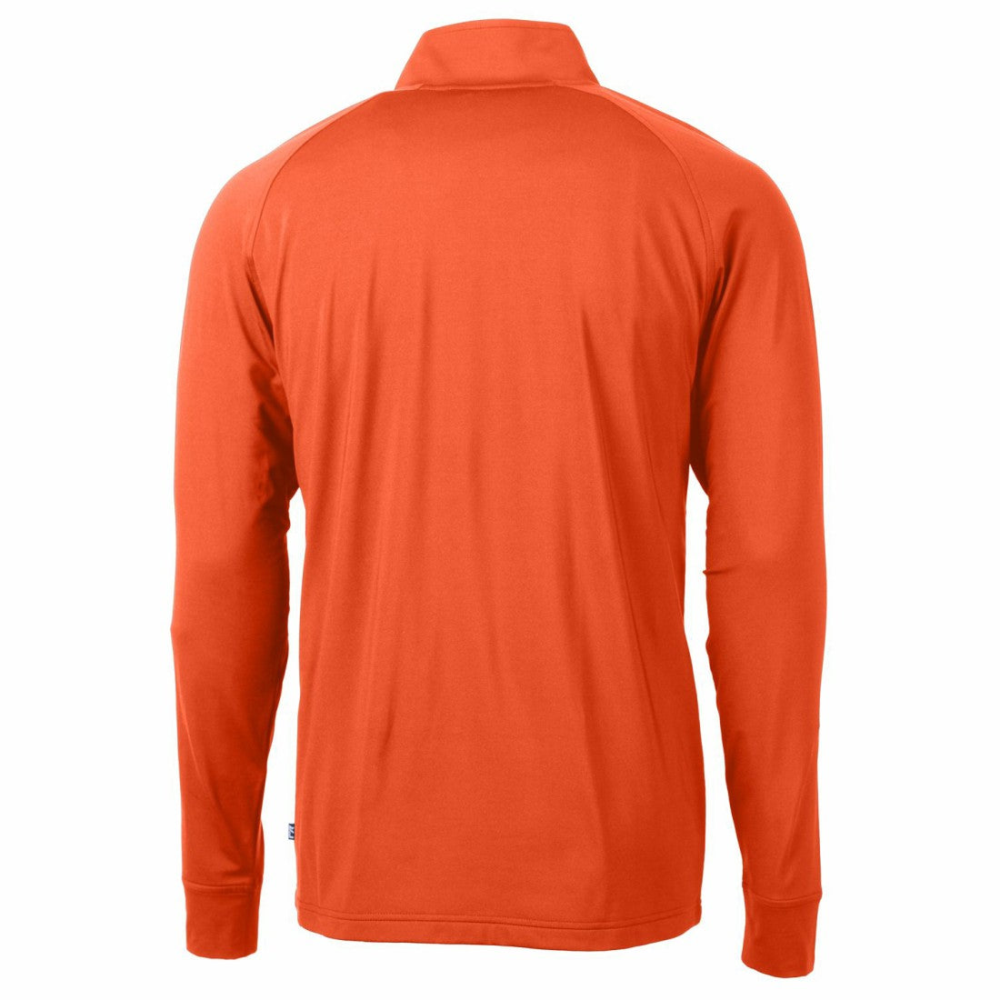 Denver Broncos Cutter & Buck Adapt Eco Knit Stretch Recycled Quarter-Zip Throwback Pullover Top | NFL On sale