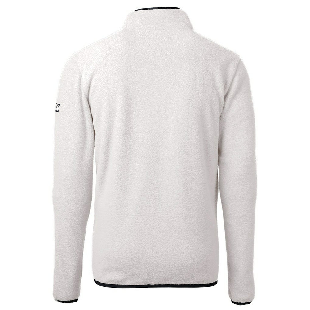 Chicago Bears Cutter & Buck Throwback Eco Sherpa Fleece Quarter-Zip Pullover Jacket | NFL On sale