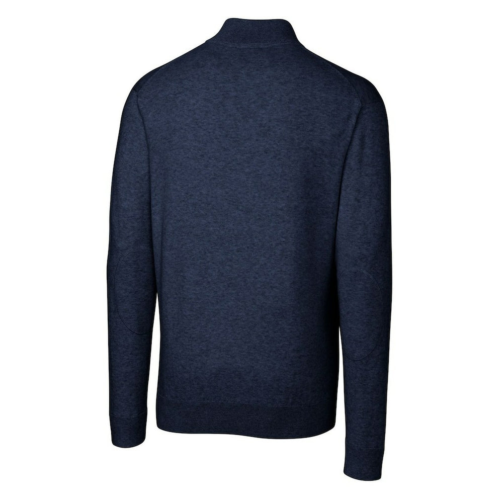 Chicago Bears Cutter & Buck Throwback Logo Lakemont Tri-Blend Quarter-Zip Pullover Sweater | NFL Discount