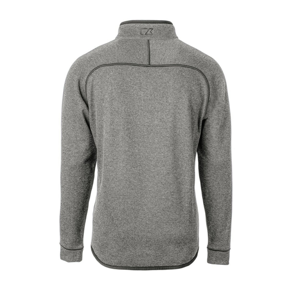 Detroit Lions Cutter & Buck Throwback Logo Mainsail Sweater-Knit Half-Zip Pullover Jacket | NFL US