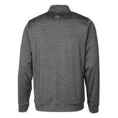 New York Jets Cutter & Buck Stealth Heathered Throwback Logo Quarter-Zip Pullover Top | NFL On sale