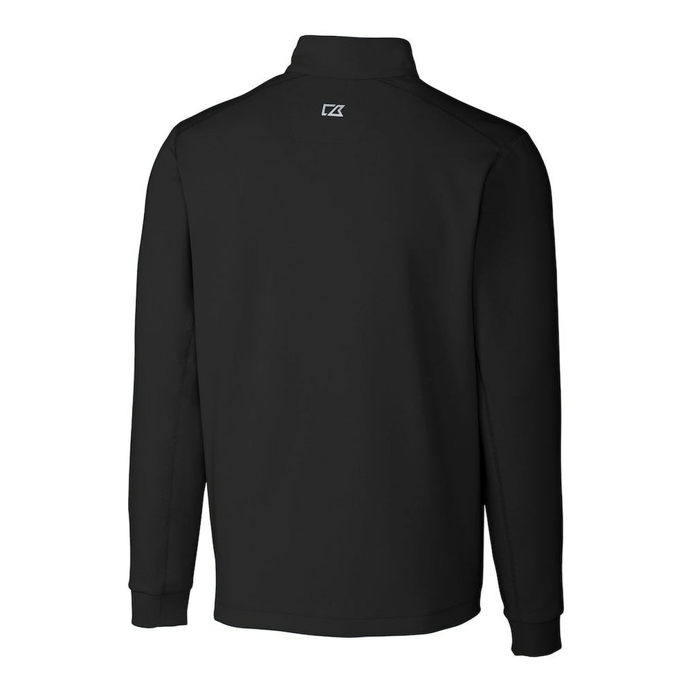 Cleveland Browns Cutter & Buck Throwback Logo Traverse Stretch Quarter-Zip Pullover Top | NFL US