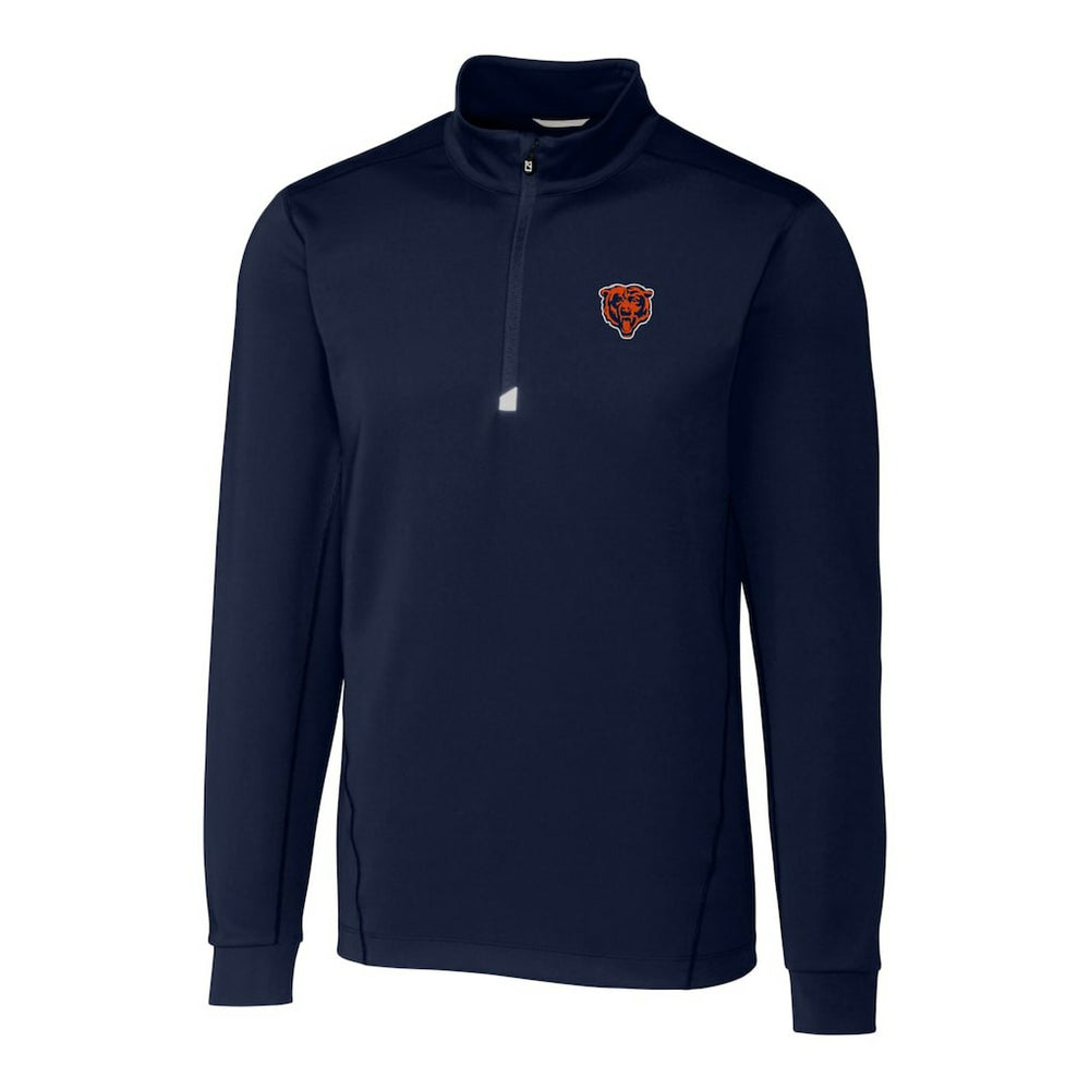 Chicago Bears Cutter & Buck Throwback Logo Traverse Stretch Quarter-Zip Pullover Top | NFL Near me