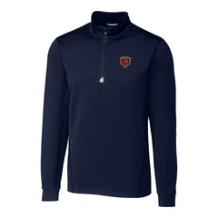 Chicago Bears Cutter & Buck Throwback Logo Traverse Stretch Quarter-Zip Pullover Top | NFL Near me