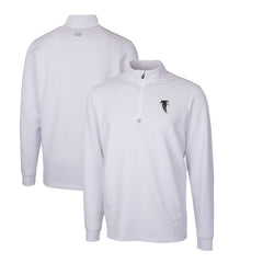Atlanta Falcons Cutter & Buck Throwback Logo Traverse Stretch Quarter-Zip Pullover Top | NFL Discount