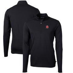 Tampa Bay Buccaneers Cutter & Buck Throwback Logo Virtue Eco Pique Recycled Quarter-Zip Pullover Top | NFL Near me