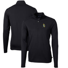 Green Bay Packers Cutter & Buck Throwback Logo Virtue Eco Pique Recycled Quarter-Zip Pullover Top | NFL New
