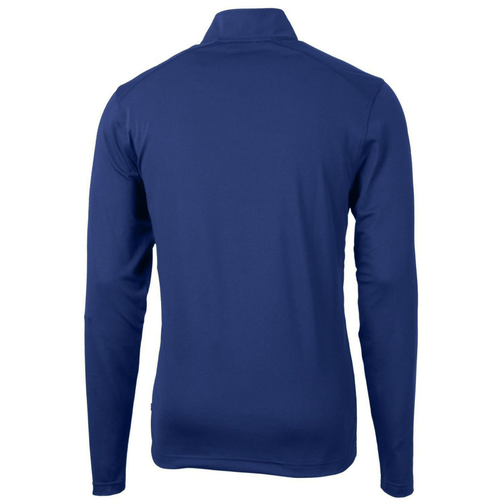 Denver Broncos Cutter & Buck Throwback Logo Virtue Eco Pique Recycled Quarter-Zip Pullover Top | NFL On sale