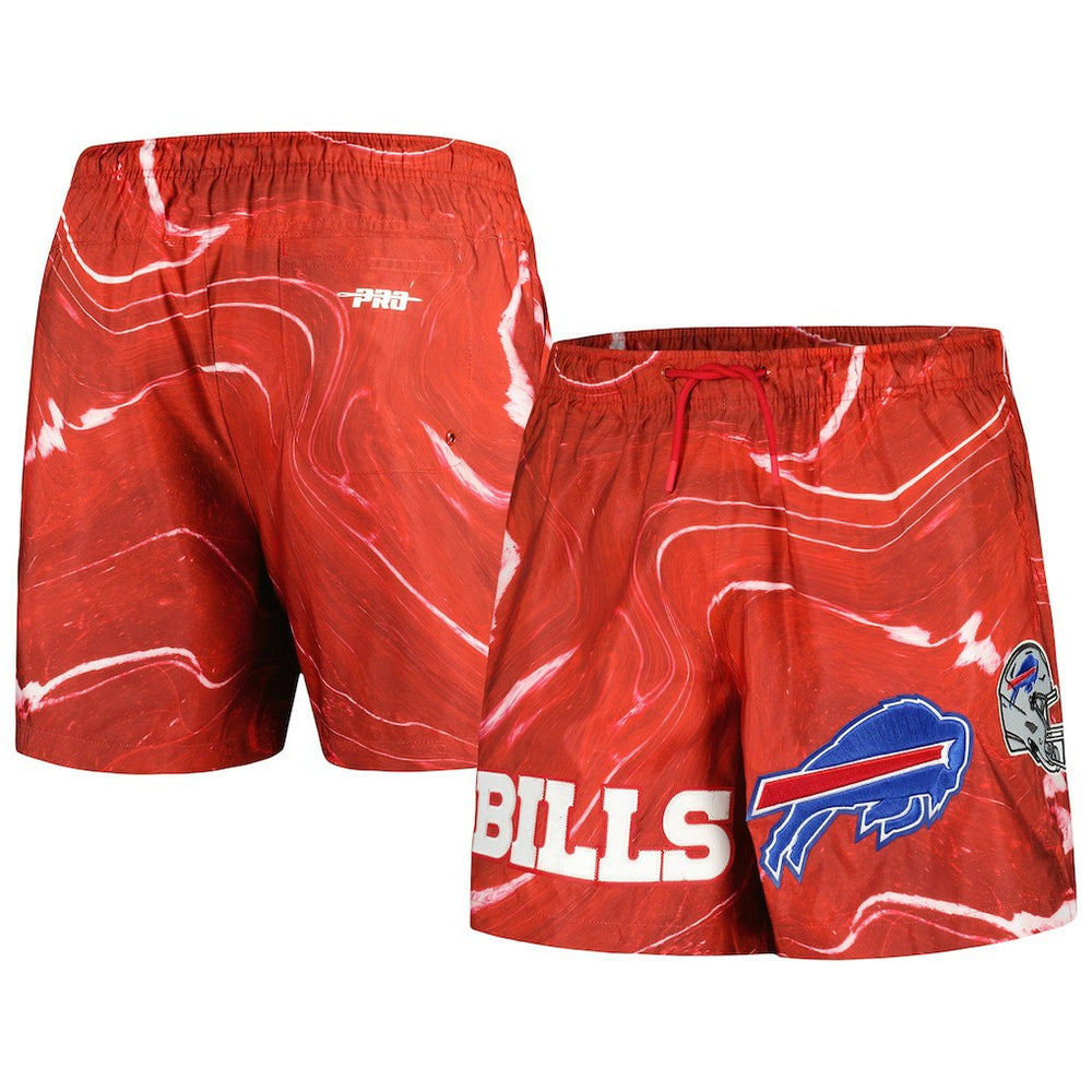 Buffalo Bills Pro Standard Allover Marble Print Shorts | NFL Sale